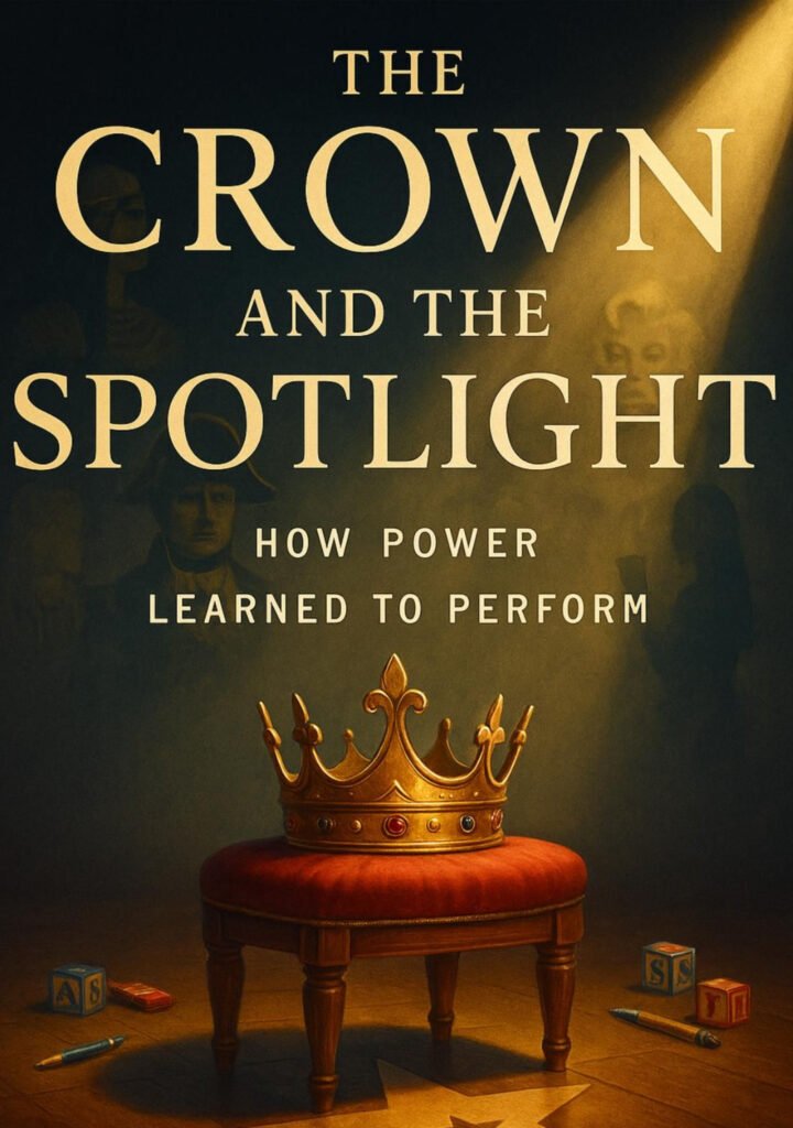 Ebook cover , the Crown and the Spotlight